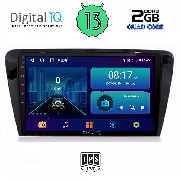 DIGITAL IQ BXB 1597_GPS (10inc) MULTIMEDIA TABLET OEM SKODA OCTAVIA 7 mod. 2013-2021