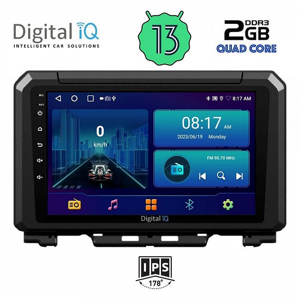 DIGITAL IQ BXB 1679_GPS (9inc) MULTIMEDIA TABLET OEM SUZUKI JIMNY mod. 2017>
