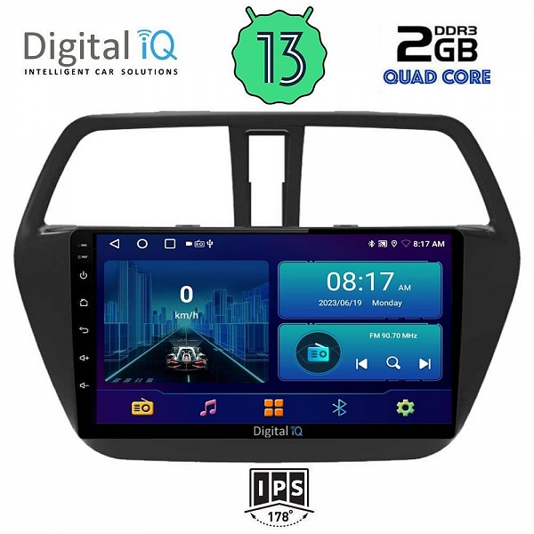 DIGITAL IQ BXB 1689_GPS (9inc) MULTIMEDIA TABLET OEM SUZUKI Sx4 SCROSS mod. 2014>