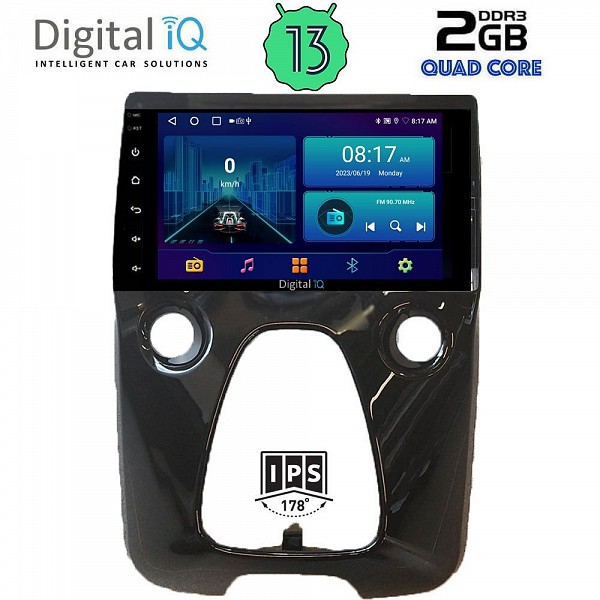 DIGITAL IQ BXB 1708_GPS A/C (10inc) MULTIMEDIA TABLET OEM CITROEN C1-PEUGEOT 108-TOYOTA AYGO mod. 2014>  A/C
