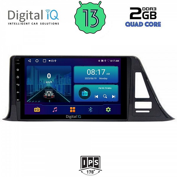 DIGITAL IQ BXB 1709_GPS (9inc) MULTIMEDIA TABLET OEM TOYOTA CH-Rmod. 2017>