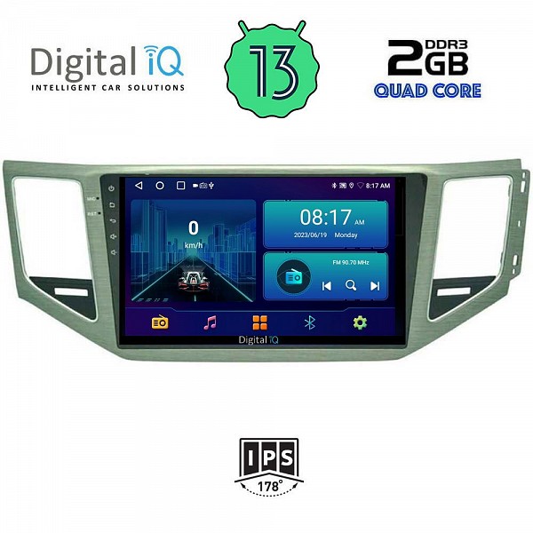 DIGITAL IQ BXB 1745_GPS (10inc) MULTIMEDIA TABLET OEM VW GOLF SPORTSVAN mod. 2014>