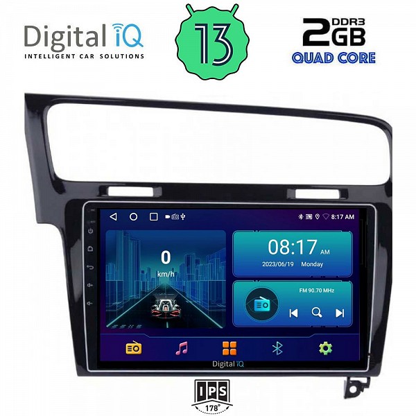 DIGITAL IQ BXB 1747_GPS (10inc) MULTIMEDIA TABLET OEM VW GOLF 7 mod. 2013-2020