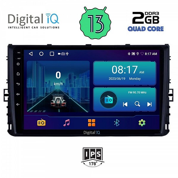DIGITAL IQ BXB 1758_GPS (9inc) MULTIMEDIA TABLET OEM VW POLO ? TROC ? TCROSS mod. 2017>