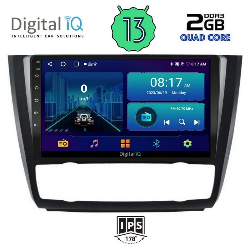 DIGITAL IQ BXB 1040_GPS CLIMA (9inc) MULTIMEDIA TABLET OEM BMW S.1  E81-82-87-88 mod. 2004-2013