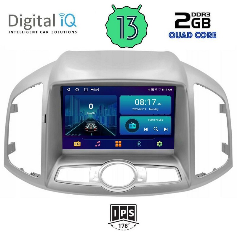DIGITAL IQ BXB 1071_GPS (9inc) MULTIMEDIA OEM CHEVROLET CAPTIVA mod. 2012>