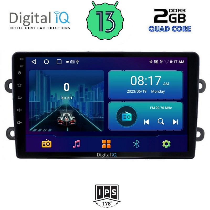DIGITAL IQ BXB 1102_GPS (9inc) MULTIMEDIA TABLET OEM DACIA DUSTER mod. 2012-2019