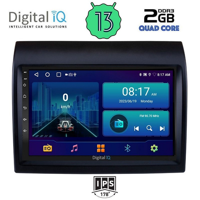 DIGITAL IQ BXB 1141_GPS (9inc) MULTIMEDIA TABLET OEM FIAT DUCATO ? CITROEN JUMPER ? PEUGEOT BOXER mod. 2006-2021