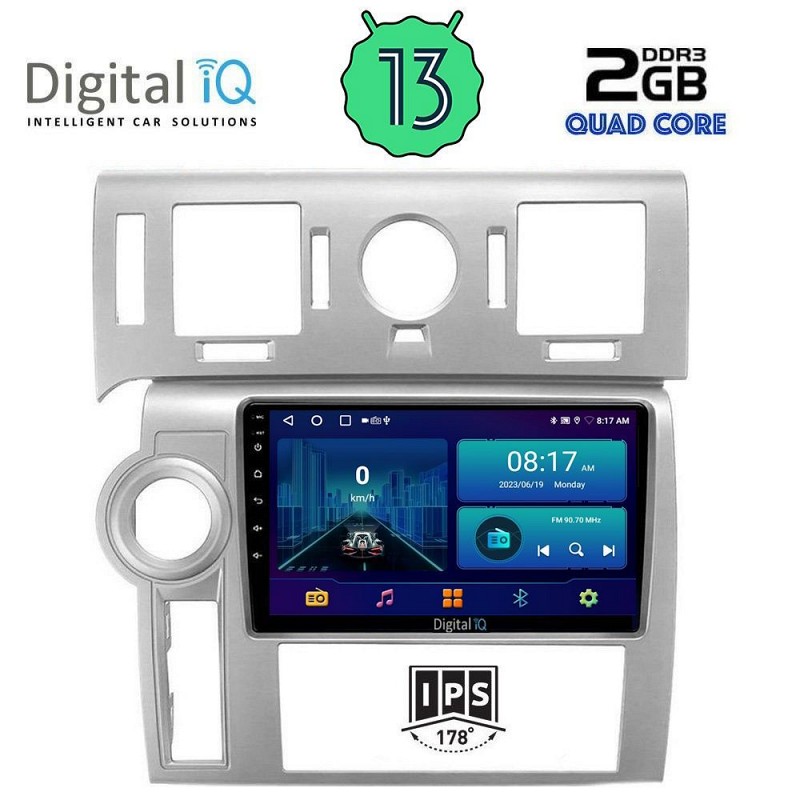DIGITAL IQ BXB 1216_GPS (9inc)MULTIMEDIA TABLET OEM HUMMER H2 mod. 2008-2009