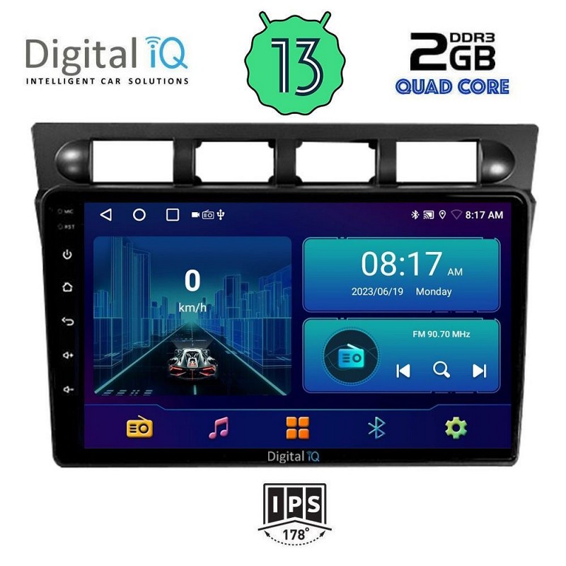 DIGITAL IQ BXB 1306_GPS (9inc) MULTIMEDIA TABLET OEM KIA PICANTO mod. 2004-2008