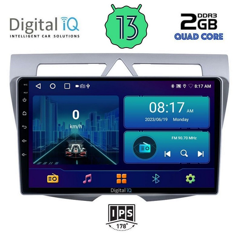DIGITAL IQ BXB 1307_GPS (9inc) MULTIMEDIA TABLET OEM KIA PICANTO mod. 2008-2011