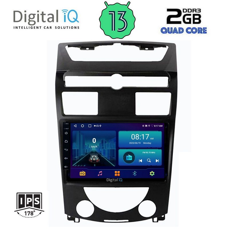 DIGITAL IQ BXB 1657_GPS (10inc) MULTIMEDIA TABLET OEM SSANGYANG REXTON mod. 2006-2015