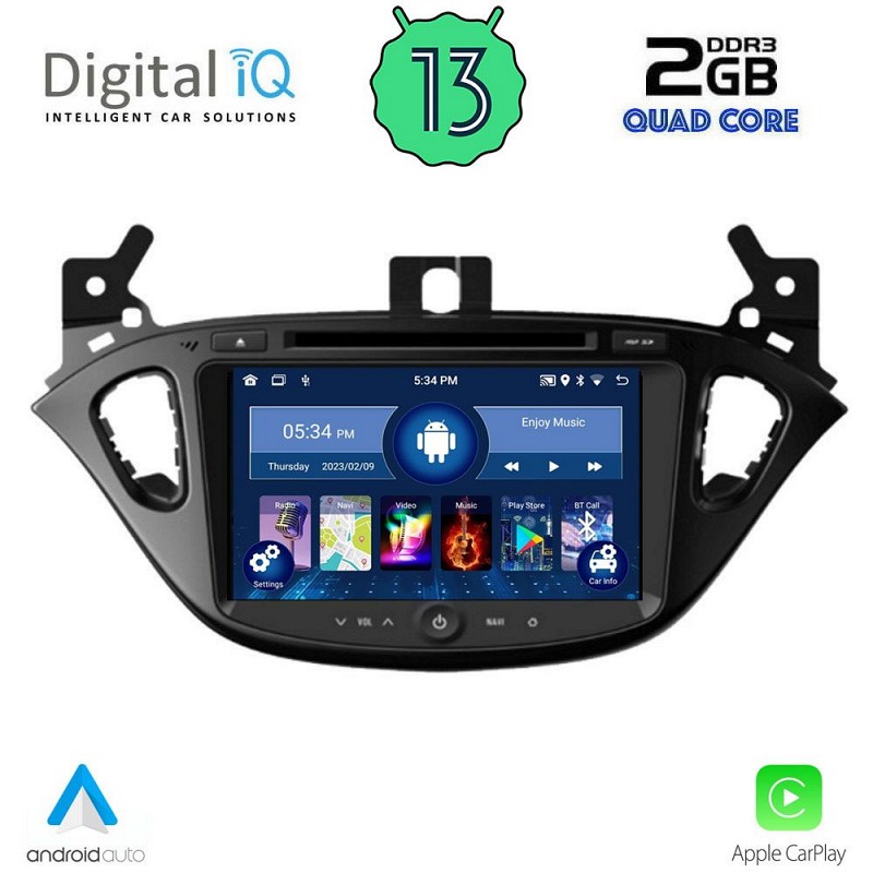 DIGITAL IQ MSD 221_CPA (8 DECK) MULTIMEDIA OEM OPEL ADAM - CORSA E mod. 2014-2022