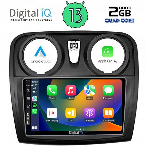 DIGITAL IQ BXH 2108_CPA (9inc) MULTIMEDIA TABLET OEM DACIA LOGAN - SANDERO mod. 2012-2019