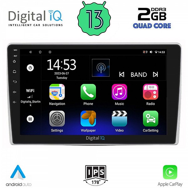 DIGITAL IQ RSB 2028_CPA (9inc) MULTIMEDIA TABLET OEM ALFA ROMEO MITO mod. 2008-2018