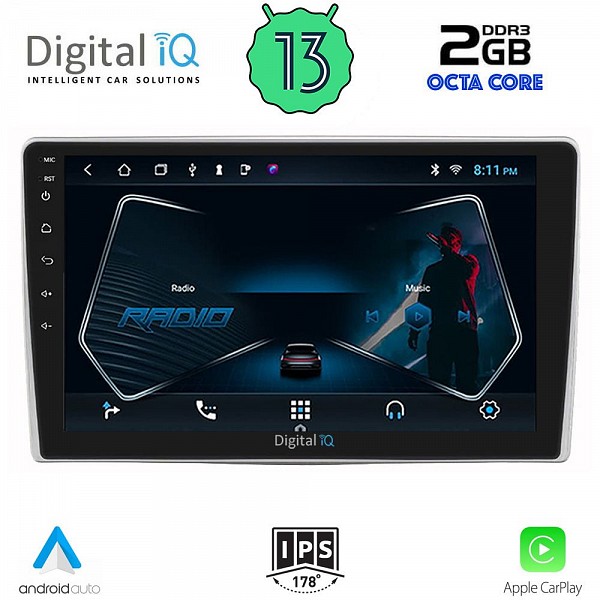 DIGITAL IQ RTC 5028_CPA (9inc) MULTIMEDIA TABLET OEM ALFA ROMEO MITO mod. 2008-2018
