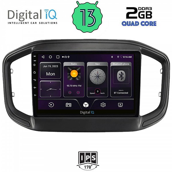 DIGITAL IQ BXB 1147_GPS (9inc) MULTIMEDIA TABLET OEM FIAT STRADA mod. 2020>
