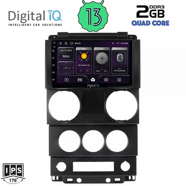 DIGITAL IQ BXB 1292_GPS (9inc) MULTIMEDIA TABLET OEM JEEP WRANGLER  mod. 2006-2011