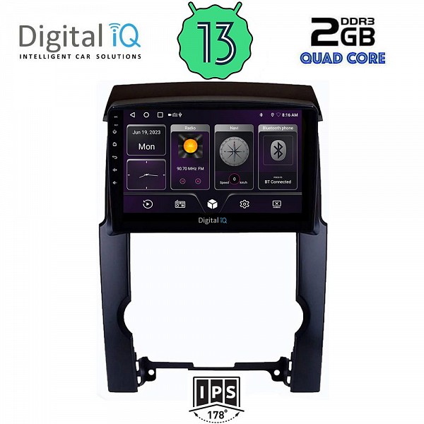 DIGITAL IQ BXB 1318_GPS (9inc) MULTIMEDIA TABLET OEM KIA SORENTO mod. 2009-2014