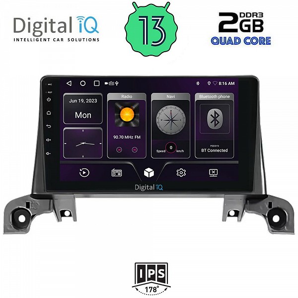 DIGITAL IQ BXB 1519_GPS (9inc) MULTIMEDIA TABLET OEM PEUGEOT 3008 - 5008 mod. 2016>