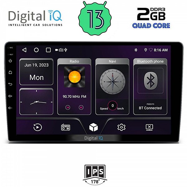 DIGITAL IQ BXB 1722_GPS (9inc) MULTIMEDIA TABLET OEM TOYOTA LANDCRUISER mod. 1998-2003