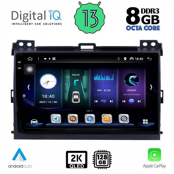 DIGITAL IQ BXD 11723_CPA (9inc) MULTIMEDIA TABLET OEM TOYOTA LANDCRUISER mod. 2002-2008