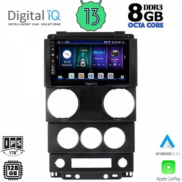 DIGITAL IQ BXD 8292_CPA (9inc) MULTIMEDIA TABLET OEM JEEP WRANGLER  mod. 2006-2011