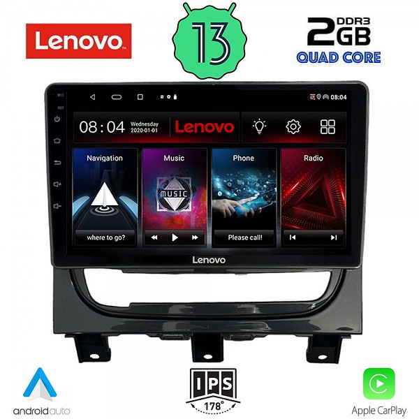 Digital iQ LENOVO LVD 4146_CPA (9inc) MULTIMEDIA TABLET OEM FIAT STRADA mod. 2012-2020