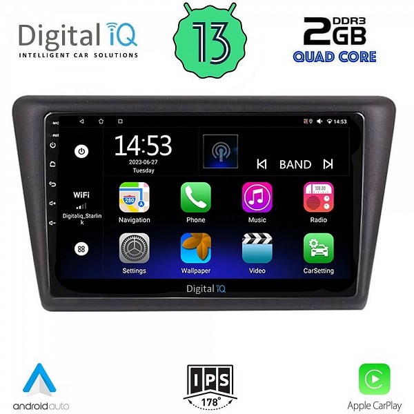 DIGITAL IQ RSB 2600_CPA (9inc) MULTIMEDIA TABLET OEM SKODA RAPIDSPACEBACK mod. 2014>