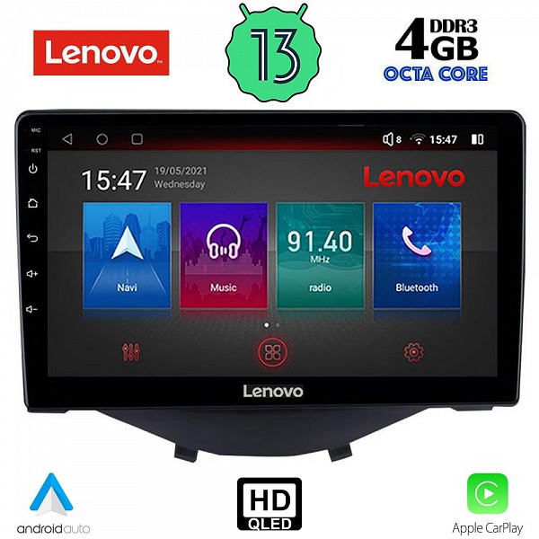 Digital iQ LENOVO SSX 9715_CPA CLIMA (9inc) MULTIMEDIA TABLET OEM CITROEN C1-PEUGEOT 108-TOYOTA AYGO mod. 2014>