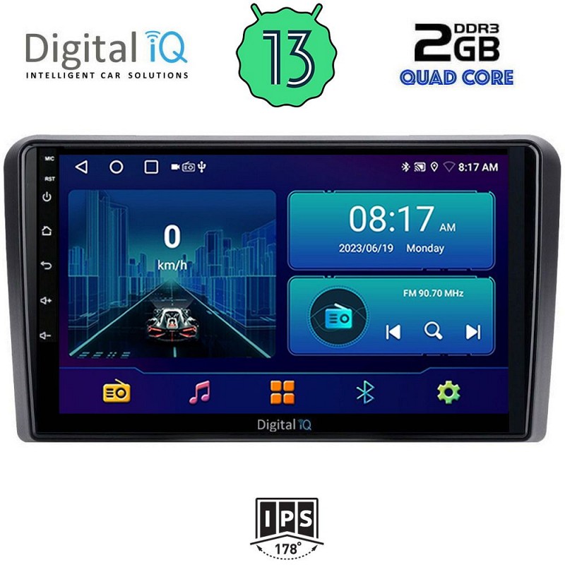 DIGITAL IQ BXB 1168SQ_GPS (10inc) MULTIMEDIA TABLET OEM FORD mod. 2004-2007