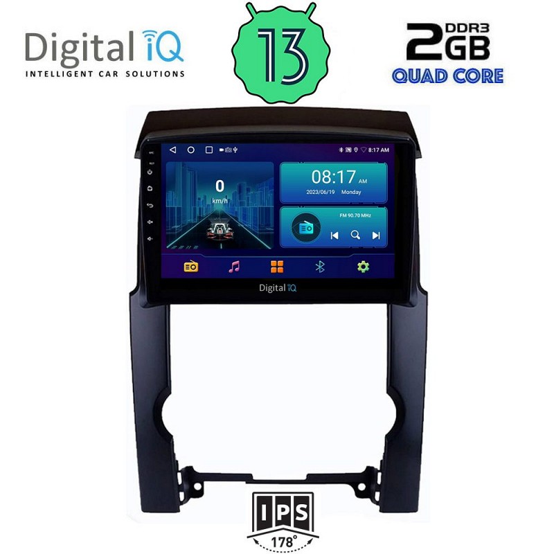 DIGITAL IQ BXB 1318_GPS (9inc) MULTIMEDIA TABLET OEM KIA SORENTO mod. 2009-2014