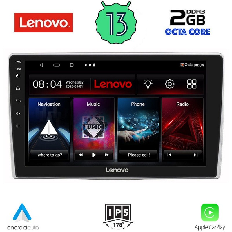Digital iQ LENOVO LVF 7028_CPA (9inc) MULTIMEDIA TABLET OEM ALFA ROMEO MITO mod. 2008-2018