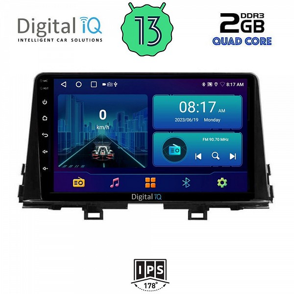 DIGITAL IQ BXB 1310_GPS (9inc) MULTIMEDIA TABLET OEM KIA PICANTO mod. 2021>
