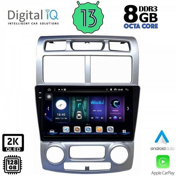 DIGITAL IQ BXD 11324_CPA (CLIMA) (9inc) MULTIMEDIA TABLET OEM KIA SPORTAGE mod. 2004-2010