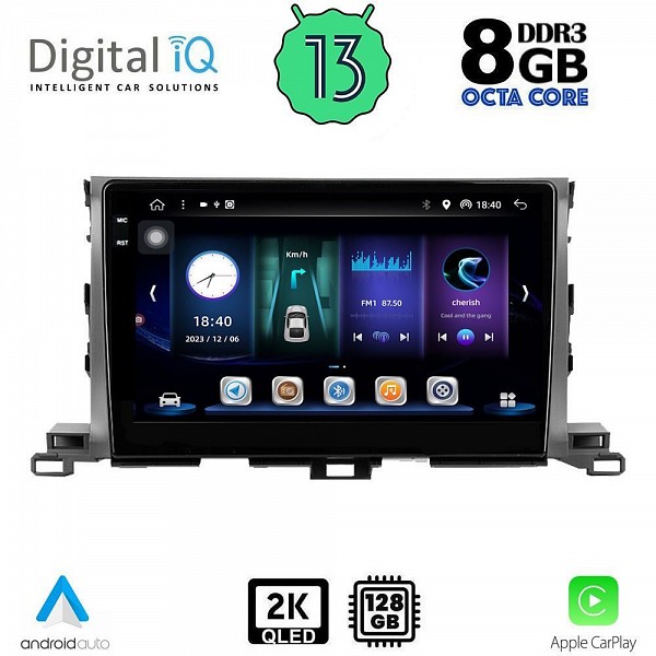 DIGITAL IQ BXD 11700_CPA (10inc) MULTIMEDIA TABLET OEM TOYOTA HIGHLANDER mod. 2014-2019