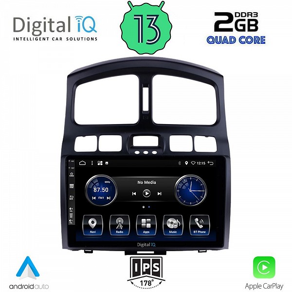 DIGITAL IQ BXH 3236_CPA (9inc) MULTIMEDIA TABLET OEM HYUNDAI SANTA FE mod. 2003-2006