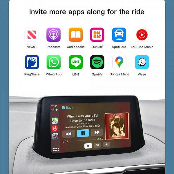 DIGITAL IQ MZ 252 CPAA (CARPLAY / ANDROID AUTO OEM Upgrade for MAZDA mod. 2016-2021)