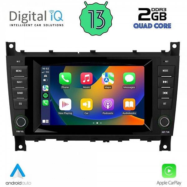 DIGITAL IQ MSD 093_CPA (7 DECK) MULTIMEDIA OEM MERCEDES C (W203) mod. 2004-2008