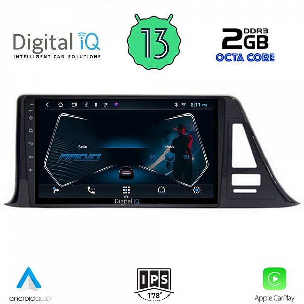 DIGITAL IQ RTC 5709_CPA (9inc) MULTIMEDIA TABLET OEM TOYOTA CH-R mod. 2017>