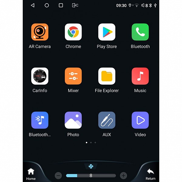 Digital iQ LENOVO SSW 10878_CPA TESLA STYLE OEM JEEP COMPASS mod. 2017-2020