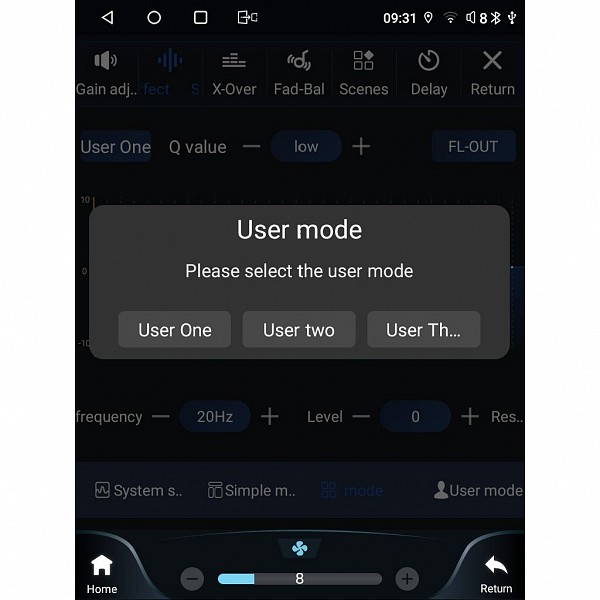 Digital iQ LENOVO SSW 10878_CPA TESLA STYLE OEM JEEP COMPASS mod. 2017-2020