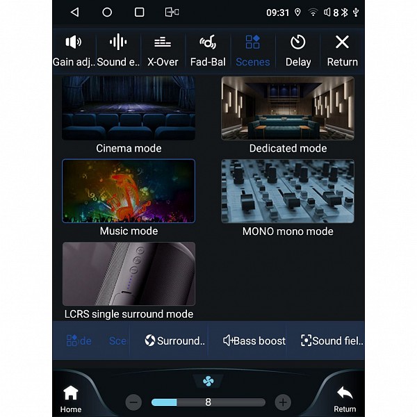 Digital iQ LENOVO SSW 10878_CPA TESLA STYLE OEM JEEP COMPASS mod. 2017-2020