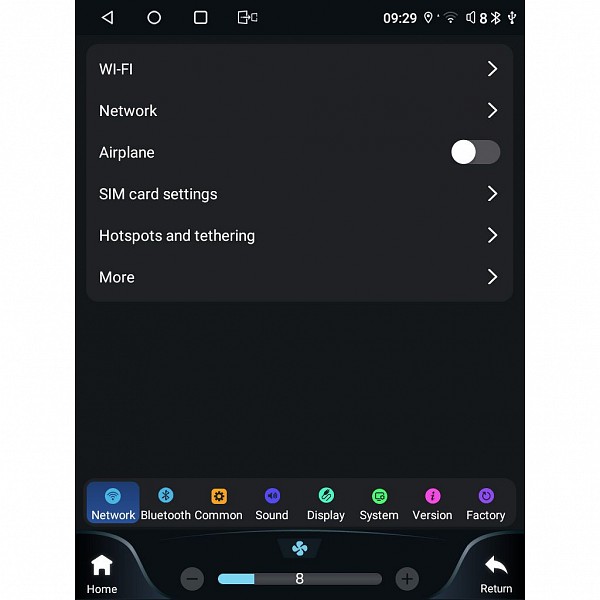 Digital iQ LENOVO SSW 10878_CPA TESLA STYLE OEM JEEP COMPASS mod. 2017-2020