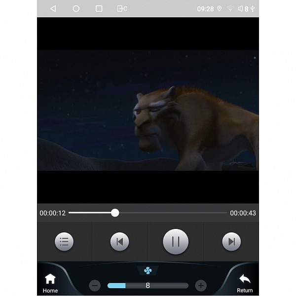 Digital iQ LENOVO SSW 10878_CPA TESLA STYLE OEM JEEP COMPASS mod. 2017-2020