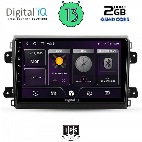 DIGITAL IQ BXB 1144_GPS (9inc) MULTIMEDIA TABLET for FIAT DUCATO mod. 2021>