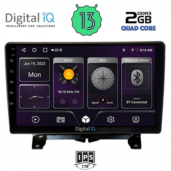 DIGITAL IQ BXB 1332_GPS (9inc) MULTIMEDIA TABLET for LAND ROVER DISCOVERY 3 ? RANGE ROVER SPORT mod. 2004-2009