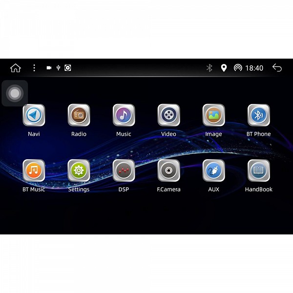 DIGITAL IQ BXD 11092_CPA (9inc) MULTIMEDIA TABLET for CITROEN C3 - DS3 mod. 2009-2016