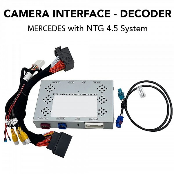 DIGITAL IQ BZ9860 CI for MERCEDES (CAMERA INTERFACE for NTG 4.5 System) mod. 2012-2015