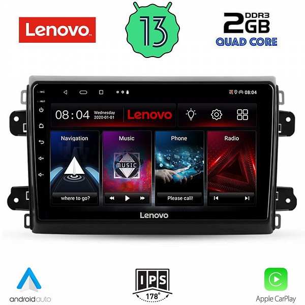 Digital iQ LENOVO LVD 4144_CPA (9inc) MULTIMEDIA TABLET for FIAT DUCATO mod. 2021>